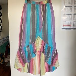 Francesca’s Closet hi-low skirt sz M